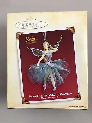 2005 Hallmark Keepsake Ornament Barbie As Titania A Midsummer Night's Dream Doll • $19.95