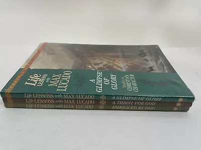 Life Lessons Max Lucado Studies On Christian Character Bible Study ~ Lot Of 3 • $14.95