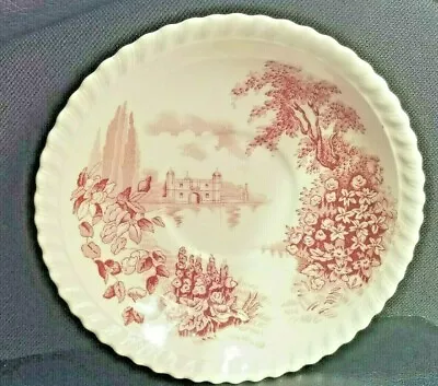 Vintage Johnson Bros Castle On The Lake Fine China Teacup Saucer England • £9.72