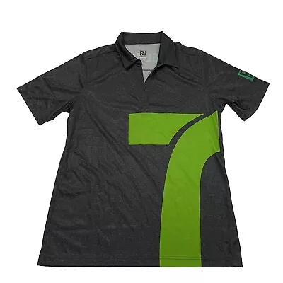 7 Eleven Polo Shirt Employee Uniform Women's Black Short Sleeve 7-11 • $24.88