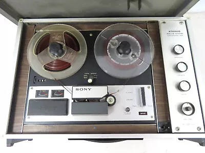 VINTAGE Sony TC-260 Tapecorder Solid State Reel To Reel Stereo Recorder/Player • $46