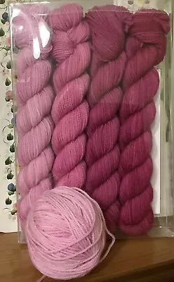 Sweet Georgia - Tough Love Sock Yarn  - Party Of 5 Mini Skeins Set 80/20 • $25