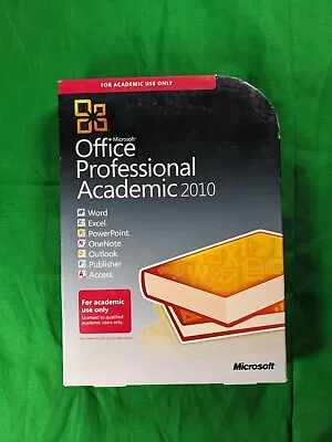 Microsoft Office Professional 2010 Academic T6D-00123 • $40.64