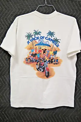 $27.99 • Buy Vintage Camel Cigarettes Joe Camel A Pack Of Camels Pocket T-Shirt 1990 XL NOS