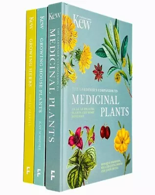 MedicinalHolly Farrell Guide To Growing HerbsGrowing House Plants 3 Books Set • £24.99