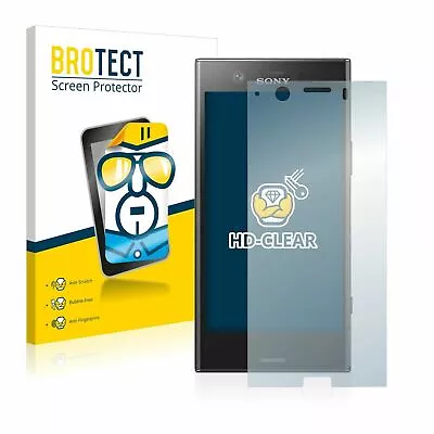 Sony Xperia XZ1 Compact  2 X BROTECT® HD-Clear Screen Protector Hard-coated • $29.44