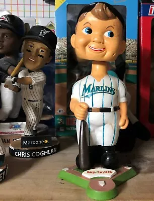 FLORIDA / MIAMI MARLINS - MASCOT BOBBLEHEAD - MINT CONDITION In BOX • $22.95