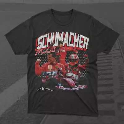 Michael Schumacher Formula 1 Racing Tshirt F1 Helmet Shirt • $26.99