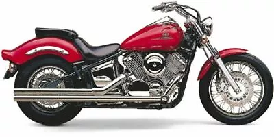 $560.95 • Buy Cobra Chrome Lo-Boy Shotgun Exhaust Pipes Headers 1999-2009 Yamaha V-Star 1100