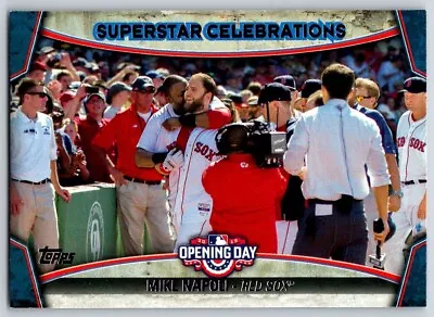 2015 Topps Opening Day Superstar Celebrations MIKE NAPOLI #SC-18 Red Sox • $1.74