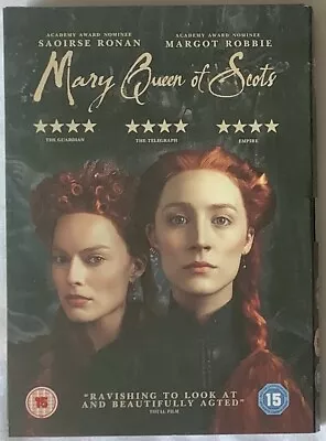 Mary Queen Of Scots - Saoirse Ronan Margot Robbie - Reg 2 4 & 5 Dvd With Slip • £3.49