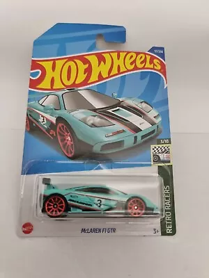 Hot Wheels McLaren F1 GTR Retro Racers Long Card • $5.50