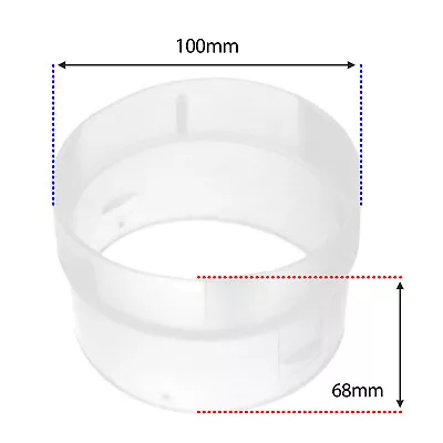 £13.94 • Buy WHIRLPOOL Tumble Dryer Vent Hose Adaptor Ring Connector PHILIPS BAUKNECHT 100 Mm