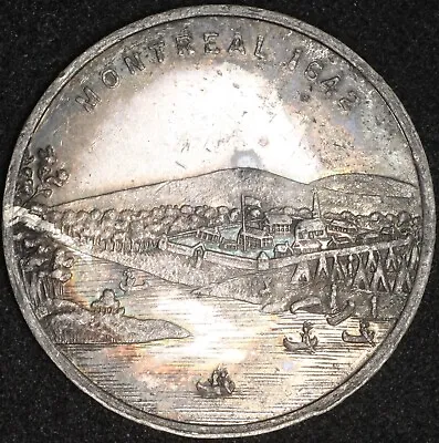 CANADA Quebec Montreal 1892 Exhibition Medal Leroux 1517f • $43.57
