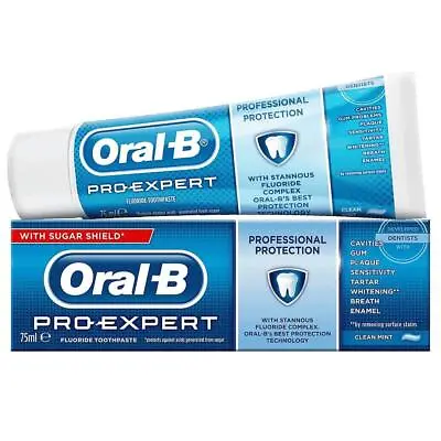 $75.09 • Buy Oral-B Pro Expert Professional Protection Toothpaste - Clean Mint - 75ml