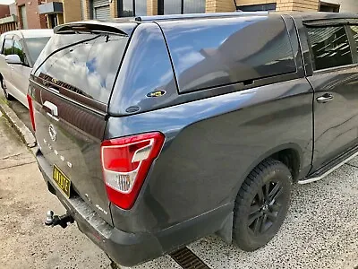 $4500 • Buy FORCE PRO PLUS Canopy For SsangYong Musso XLV (Long Tub) 2018+ Marble Grey #ACM