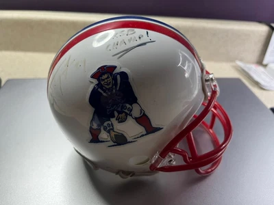 $6.99 • Buy Ty Law Autographed New England Patriots Flat White Mini Helmet- Faded, No COA