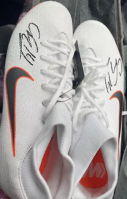 £199.99 • Buy Hand Signed Christian Eriksen Manchester United Football Boot Sancho De Gea 