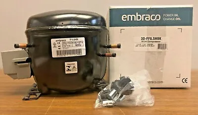 NEW EMBRACO FF8.5HBK 1/4 HP Compressor - 115V  R134A  AEA4430YXA Replacement • $245
