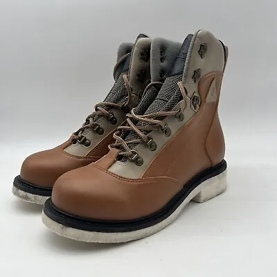 CHOTA MEN'S ROCKY RIVER WADING BOOTS US 9M Brown Fly Fishing Boots • $39