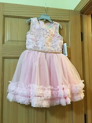 NWT DISNEY Store Aurora Fancy Dress Party Girls Pink Sleeping Beauty Many Sizes • $59.39