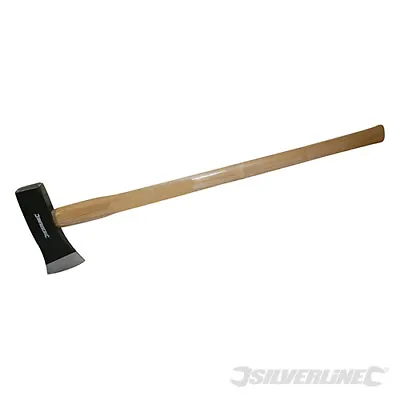 Silverline Axe Maul 6lb Hardwood Handle Hammer Log Splitter Steel Head 633757  • £24.99