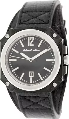 Black Dice Graduate Men's Quartz Watch With Black Dial Leather Strap Watch • £95.90