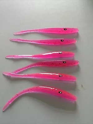 Sea Fishing Soft Jelly Sandeels Cod Pollock Bass Pintail Lures Deep Sea 🎣🇬🇧🎣 • £5.45