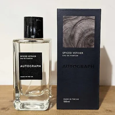 M&S Autograph 100ml Spiced Vetiver Aftershave EDP Marks And Spencer Uk • £28
