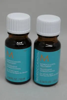 MoroccanOil Lot Of 2 Hair Treatment .34 Fl Oz Each • $12.95