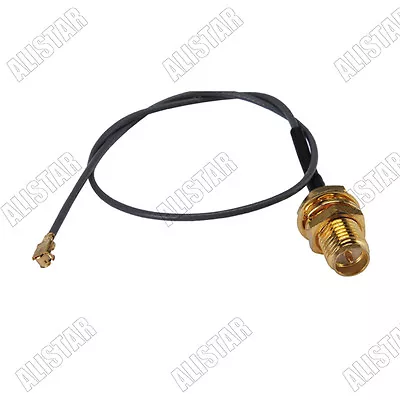 IPX / U.fl To RP-SMA Jack (male) 1.13mm Pigtail Cable For Wifi Antenna  • $1.40