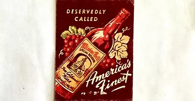 1930’s Madera Cal- Mission Bell Wine K. Arakelian Inc California Wine Cover • $0.99