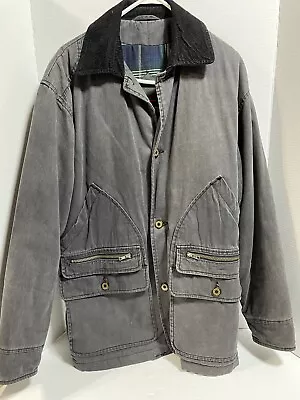 $20 • Buy Gant Barn/Chore Lined Jacket 100% Cotton Corduroy Collar Men’s Size Medium