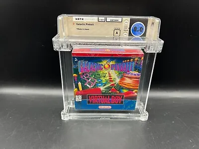 Galactic Pinball Nintendo Virtual Boy WATA 8.0 A FACTORY SEALED RARE VGA • $249.99