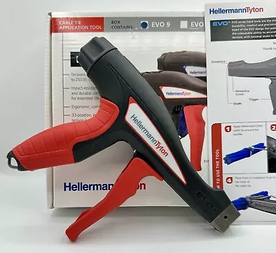 BRAND NEW Hellermann Tyton Evo 9 HD 110-80000 Adj Tension Ziptie Gun SHIPS FREE! • £318.04