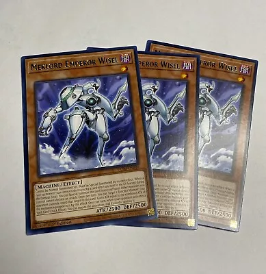 Yu-gi-oh! TCG 3x Meklord Emperor Wisel VASM-EN049 Rare X3 YUGIOH! DARK MACHINE • $1.75