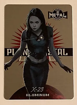 Marvel Planet Metal X-23 Aluminum Card • $40