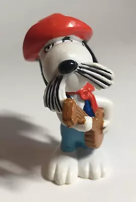 Peanuts Spike Snoopy Brother Banjo PVC Figure United Feature Hong Kong Vintage • $12.99