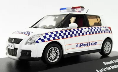 J-Collection 1/43 Scale JC157 - 2010 Suzuki Swift Sport - Melbourne Police Car • £34.99