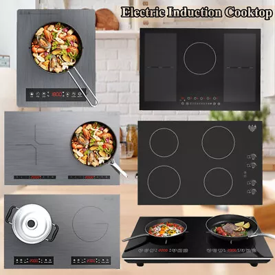 1/2/4/5 Burner Electric Cooktop Induction Cooktop Electric Stove Top Touch/Knob • $132.99