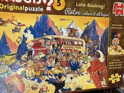 Wasgij Original Retro 5 Late Booking! Jigsaw Puzzle 1000 Pieces • £6.99