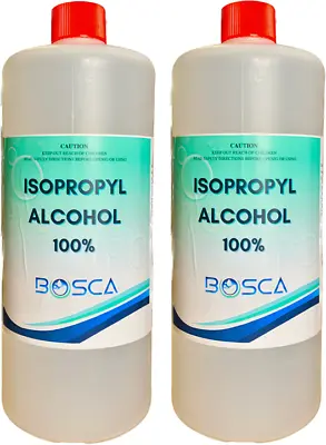 100% Isopropanol Isopropyl Alcohol IPA Rubbing OH 1L **Twin Pack** AU Stock • $21.50