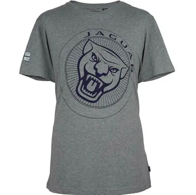 Genuine Jaguar Men's Growler Graphic T-Shirt Grey Marl 50JCTM028GMB • £17.99