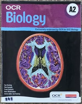 BID: OCR Biology A2 Level Sixth Form College Book • £9.99