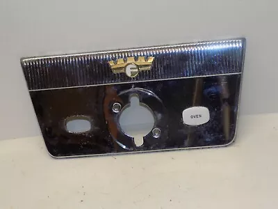Vintage Frigidaire Stove Part Mod. Ro-35-2  Chrome Oven Control Trim Bezel Vgc • $25