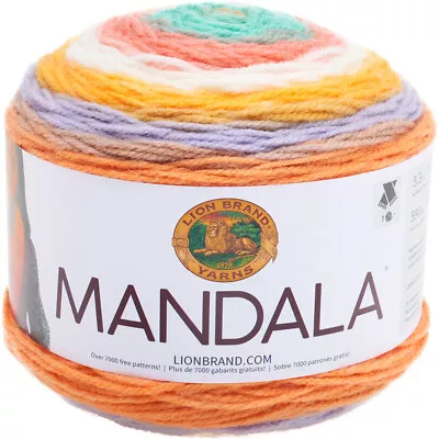 Lion Brand Mandala Yarn-Pixie 525-205 • £15.53