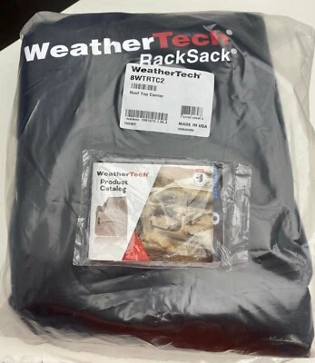$209.98 • Buy New WeatherTech RackSack Roof Top Carrier 8WTRTC2  Water Resistant 39 X32 X18 