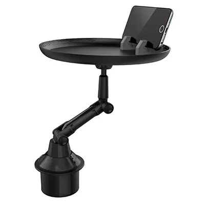 Car Swivel Phone Holder Tray Table Food Drink Mount Stand Anti-Slip Adjustable • $26