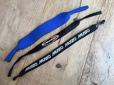 Musto Croakies And Unbranded Neoprene Sunglasses Retainers All 3. • £4.75