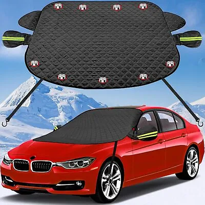 Car Windshield Snow Cover Sun Shade Winter Rain Dust Ice Frost Guard Protector • $13.99